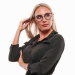 Черные женские оптические оправа Emilio Pucci - фото 4