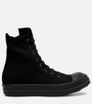 Высокие кеды Hollywood Rick Owens, All Black - фото 4