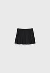 Юбка Stradivarius A-line skirt, Black - фото 6