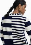 Джемпер Desigual COMBINED STRIPED, Blue - фото 5