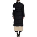 Пуховик 4 bar overcoat THOM BROWNE, синий - фото 6