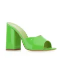 Элегантные мюли на каблуках Paris Texas, зеленый - фото 2