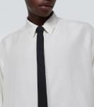 Галстук с фирменным логотипом vlogo Valentino Garavani, черный - фото 3