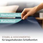 Простыня Carpe Sonno темно-синий, 200/200 см - фото 6