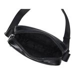 Маленькая квадратная сумка AE PU через плечо, мужская черная ARMANI EXCHANGE - фото 5