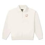 Свитер heart zip sweater 'white' Converse, белый - фото