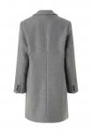 Короткое пальто HILMA Ellos Collection, цвет Mottled Light Grey - фото 6