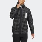 Куртка adidas WND Sports Windproof Hooded Jacket Black, черный - фото 2