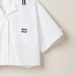 Рубашка женская Miu Miu, белый - фото 4