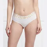 Бразильские трусики Versace, белый - фото