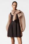 Мини-Платье в стиле корсета & Other Stories, коричневый - фото
