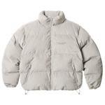 Куртка Palace Corduroy Puffa Jacket 'Stone', серый - фото