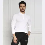 Рубашка-Поло приталенного кроя Boss, белый - фото 2