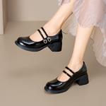 Туфли Мэри Джейн женские Kekafu, черный - фото 18