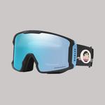 Маска для горных лыж LINE MINER L противотуманная ветрозащитная с застежкой-клипсой унисекс Oakley, синий - фото 4