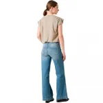 Футболка Garcia H50003 short sleeve v neck, бежевый - фото 2