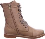 Женские модные ботинки Andrea Conti на лодочке, Peanut - фото 6