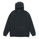 Толстовка Converse Logo Embroidered Sports Knit Black, черный - фото