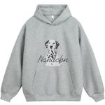Унисекс свитшот NANDCHN, серый - фото