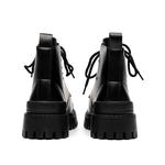 Ботинки Short Martin мужские черные GZZ, черные однослойные - фото 6