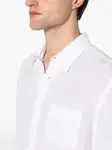 Рубашка на пуговицах 120% Lino, белый - фото 5