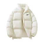 Пуховик унисекс WARRIOR, Ecru (Thickened Puffer Jacket) - фото