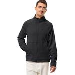 Куртка спортивная Jack Wolfskin, черный/серый - фото 2