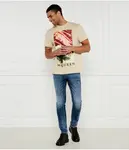 Футболка Regular fit Alexander Mcqueen, бежевый - фото 2