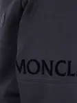 Свитшот на молнии с логотипом MONCLER, черный - фото 3