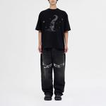 SS23 Футболка унисекс черная We11Done, черный - фото 5