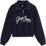 Свитшот женский GAP, синий - фото