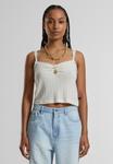 Топ Karl Kani Top, Off White/White - фото 4