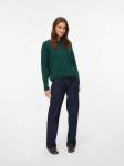 Свитер VERO MODA VMSABA, Dark green - фото 2