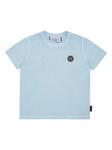 Футболка Philipp Plein Basic Plein Old dye, синий - фото