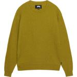 Вязаная вафельная футболка из кашемира Stussy, молочно-белый - фото 2