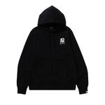 Худи BAPE Ninja College Pullover Hoodie 'Black' - фото