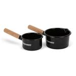 Эмалированная кастрюля Petromax 1л черная - фото 4