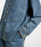 Джинсовая рубашка Jil Sander, синий - фото 5