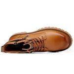 Жёлтые/Чёрные/Серые Мужские Ботинки YEDANI с Жёлтой Флисовой Подкладкой - фото 9