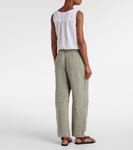 Тейлор прямые льняные брюки Velvet, Elm - фото 3