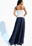 Юбка Bershka Maxi skirt, Royal Blue - фото 2