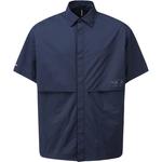 SALOMON Мужская синяя рубашка - фото