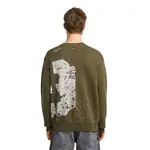 Свитер G-Star Sprayed 89 Relaxed, зеленый - фото 2