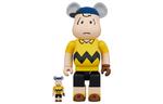 X Peanuts X MLB New York Mets Чарли Браун BE@RBRICK - фото