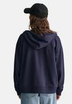 Толстовка на молнии SHIELD HOODIE GANT, темно-синий - фото