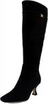 Sam Edelman Women's Lyla Platform Pump, Black Suede Wide Calf - фото