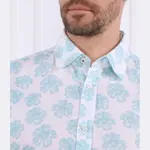 Hanson льняная рубашка узкого кроя Joop!, белый - фото 3