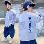 Детская повседневная рубашка EASTERN CAMEL, синий - фото 4