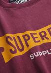 Рубашка Superdry Heritage, Wine Red - фото 5