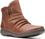 Женские ботильоны Clarks Un Loop Top, Dark Tan Leather - фото 8